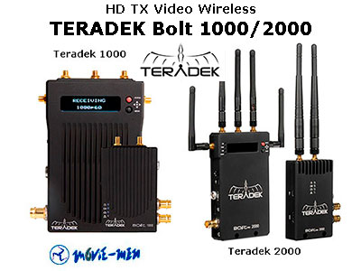 Alquiler HD TX Video Wireless TERADEK Bolt 1000/2000