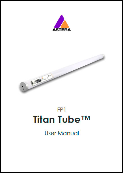 Astera Titan - Manual
